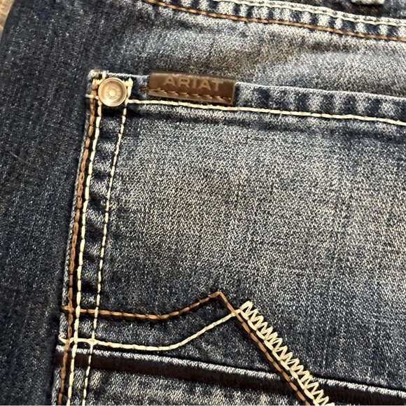 ARIAT M4  Cole relaxed bootcut denim jeans 40x32 western Bayshore workwear - Picture 7 of 12